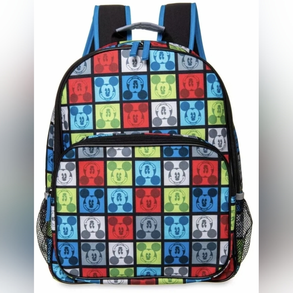 DISNEY Mickey‎ Mouse Squares Backpack. DISNEY STORE  Original